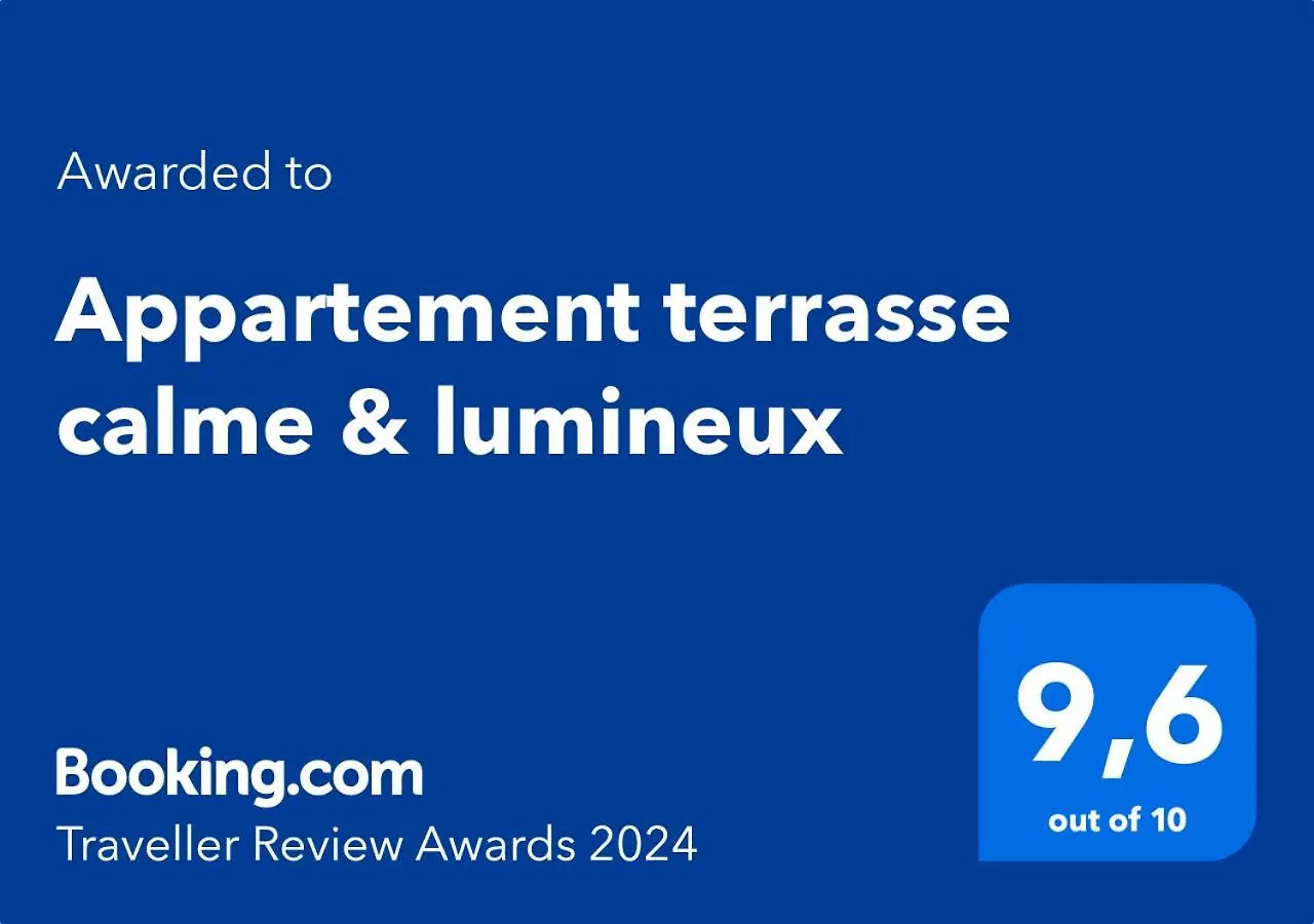 Apartment Terrasse - Hyper Centre - 2 Chambres - Parking Gratuit - Calme & Lumineux - Arrivee Autonome Marseilles